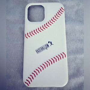Baseballism Leather Baseball Phone Case - iPhone 12 Pro Max